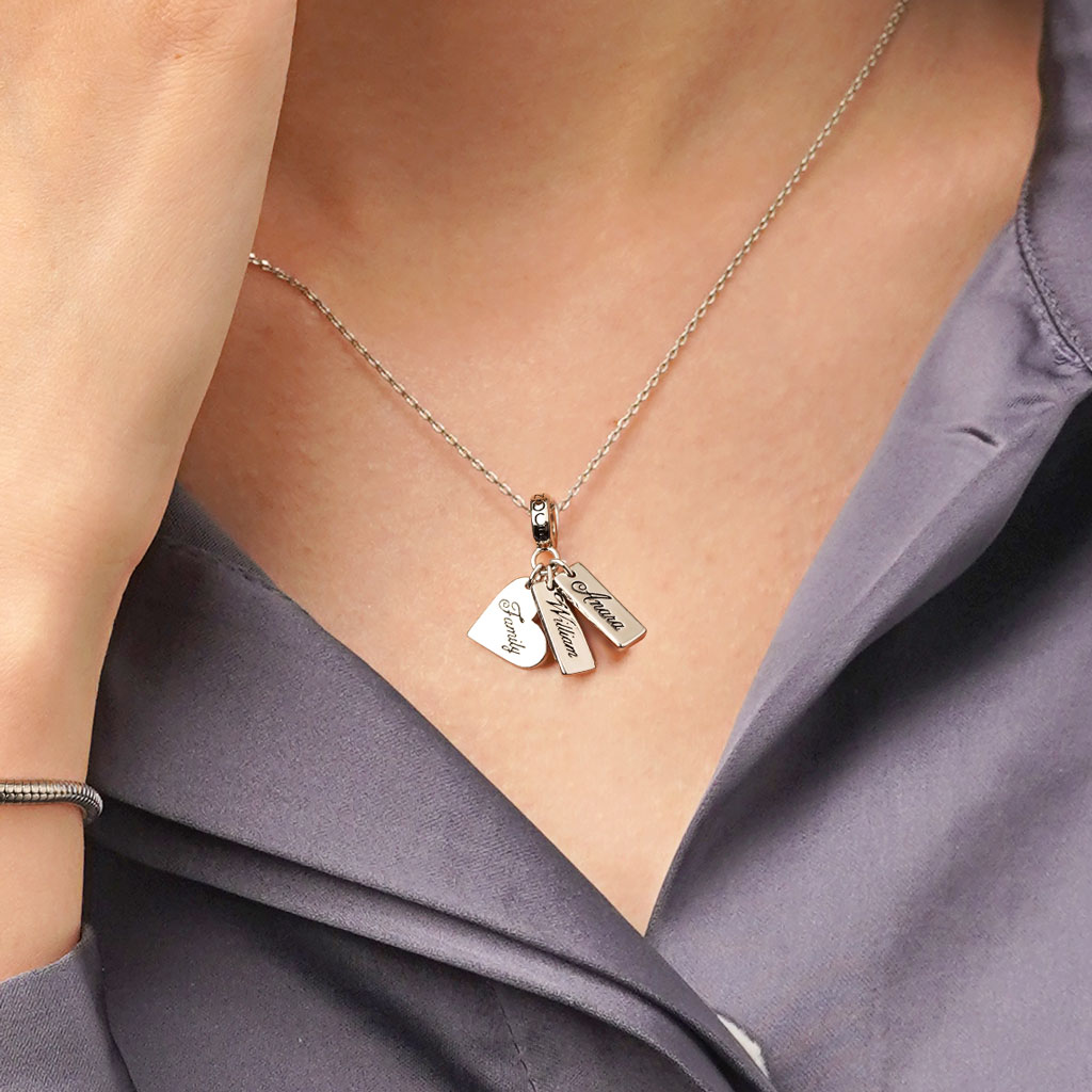 ハートの刻印が可能なトリプルペンダント image number 5