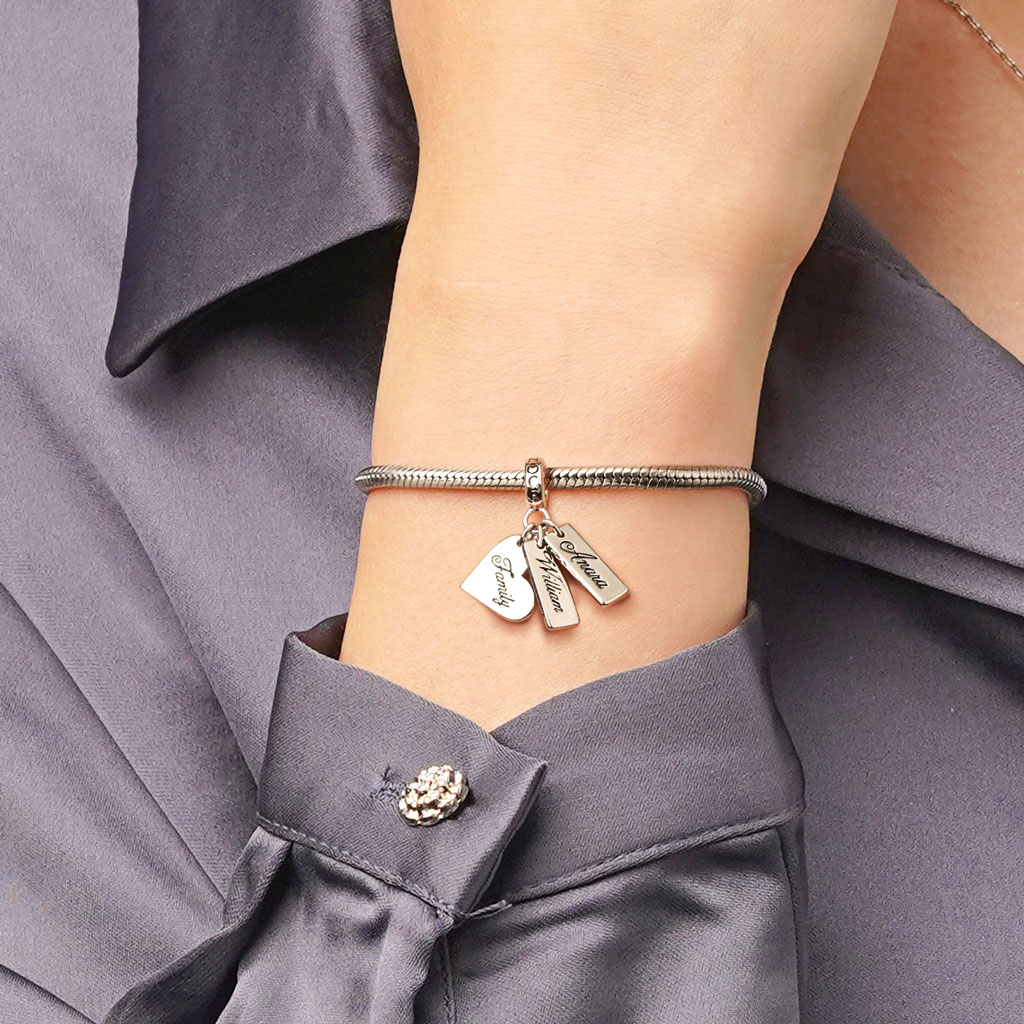 ハートの刻印が可能なトリプルペンダント image number 6