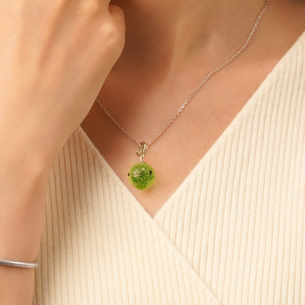 緑の海苔ボールペンダント image number 4