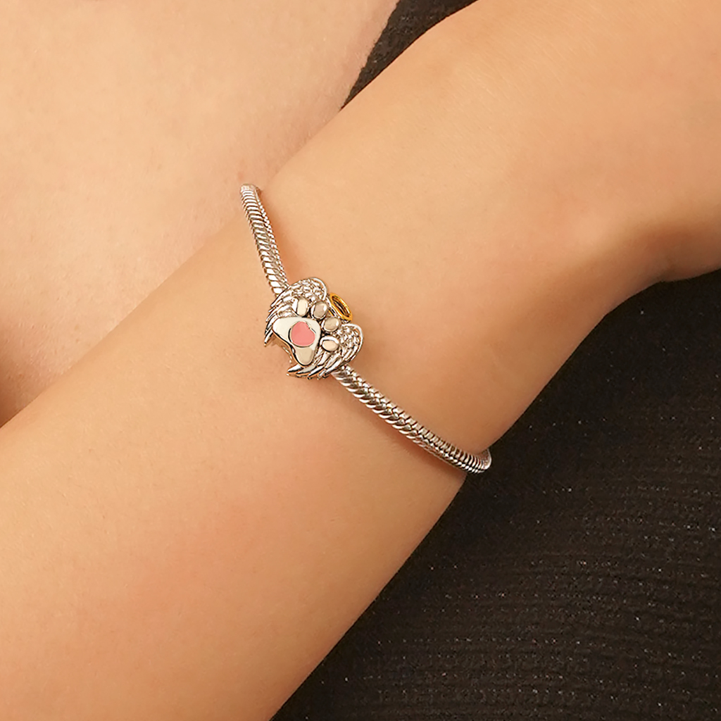 メモリアルペットの愛の翼チャーム image number 5