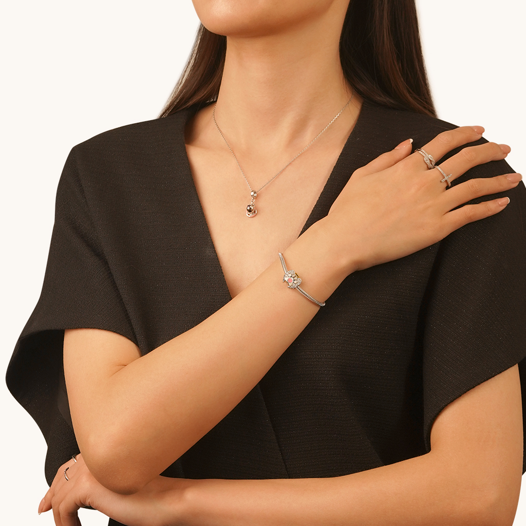 メモリアルペットの愛の翼チャーム image number 4