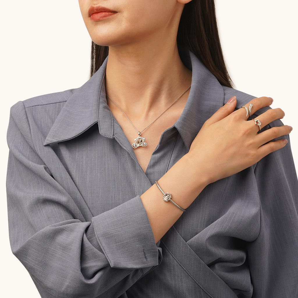 シンデレラ シルエット チャーム image number 3