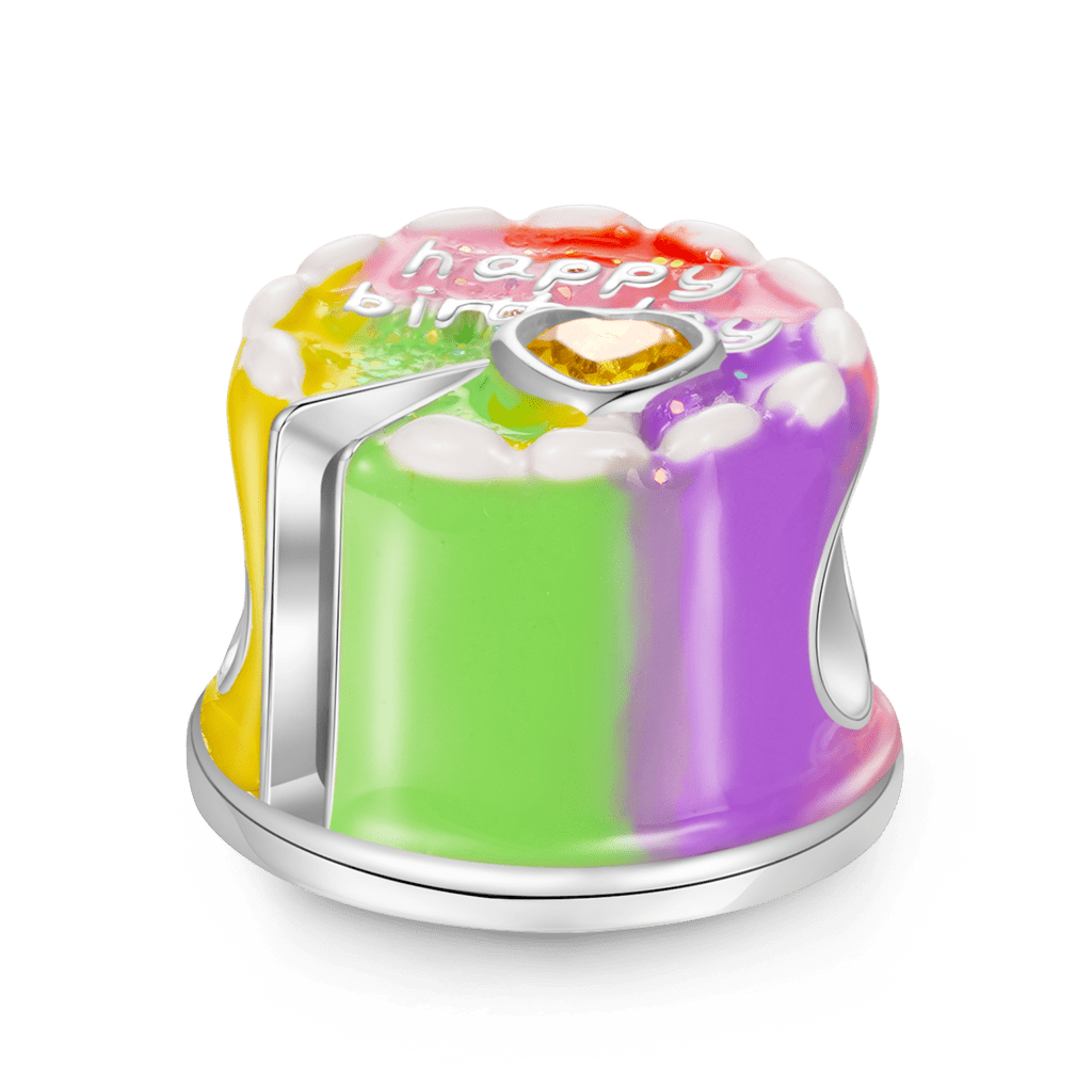 刻印可能なバースデーケーキチャーム image number 0