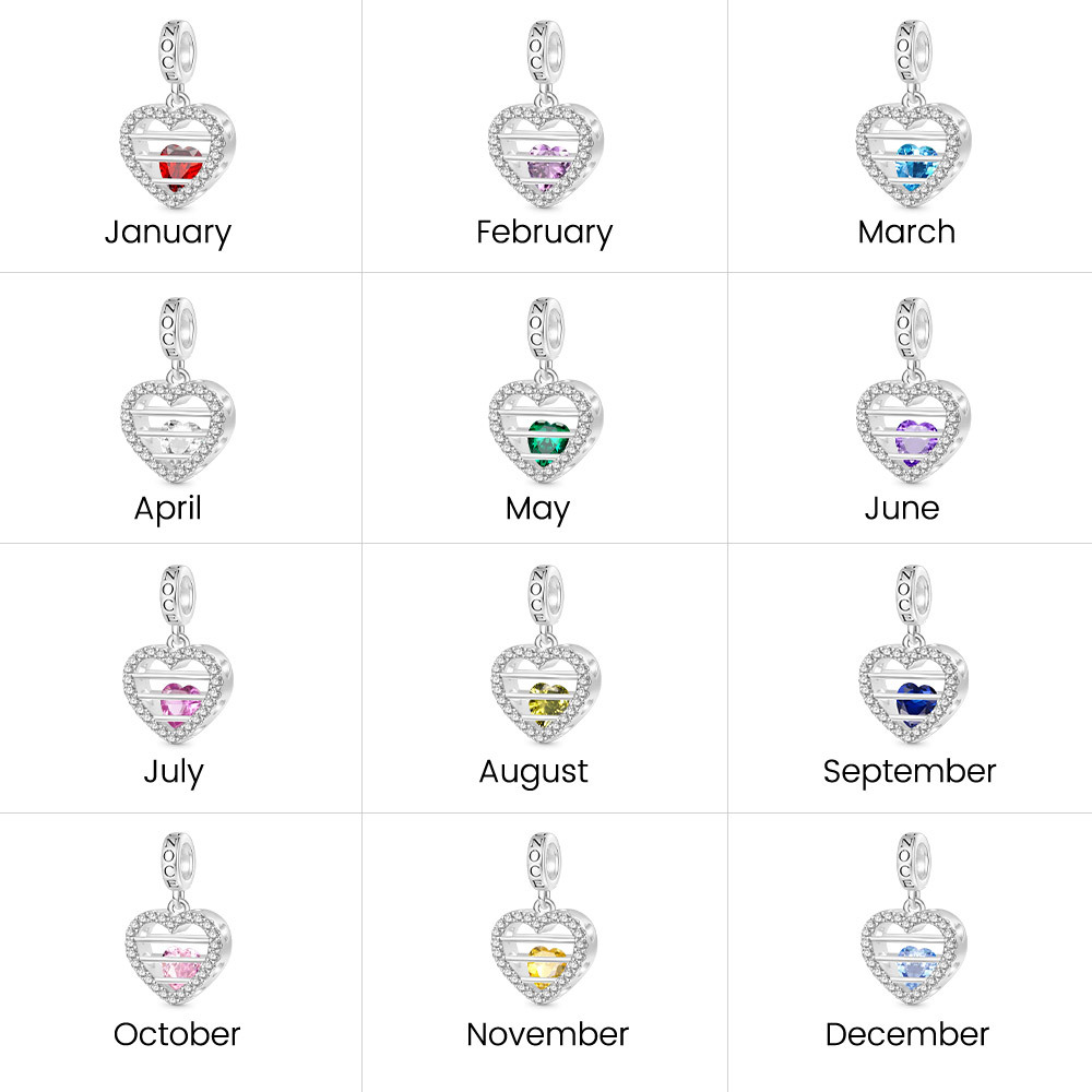 封印された愛の誕生石ペンダント image number 6