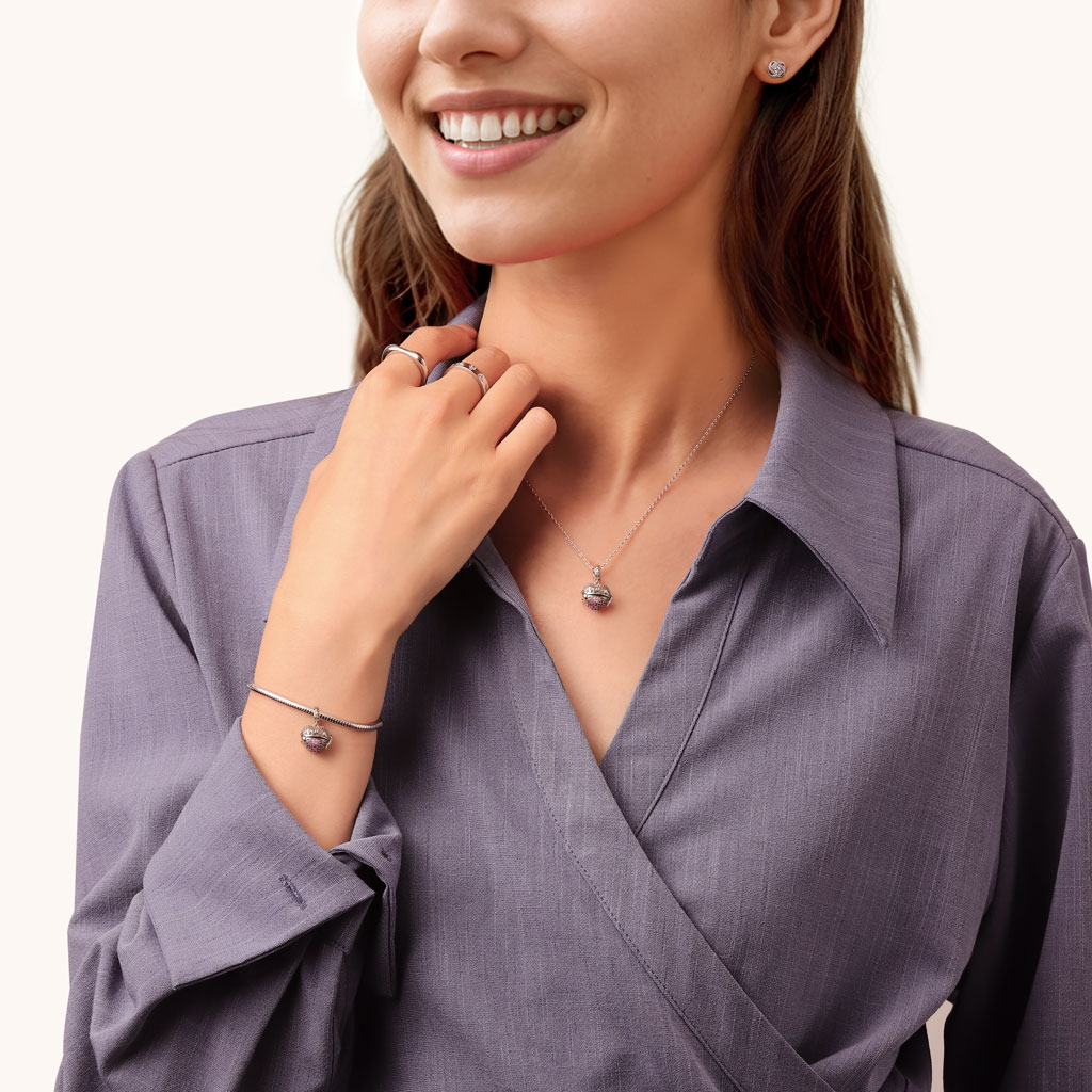 開閉可能な「MOM」ハート ギフト ペンダント image number 4