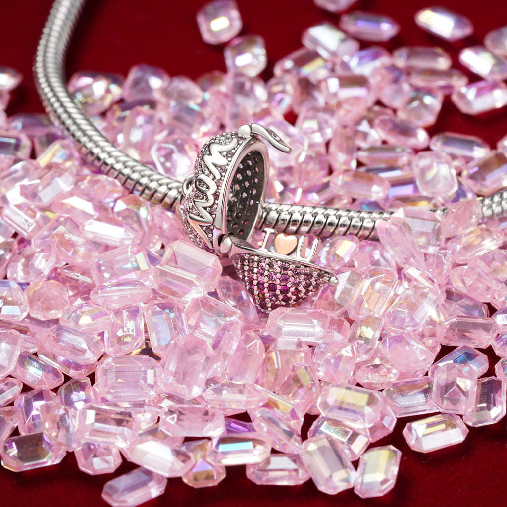 開閉可能な「MOM」ハート ギフト ペンダント image number 3