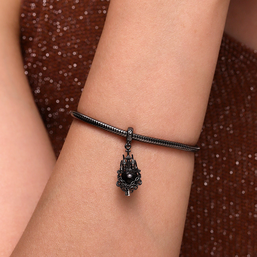 ブラックパールダークキャッスルペンダント image number 5