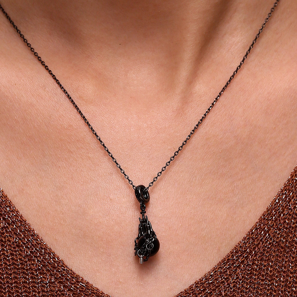 ブラックパールダークキャッスルペンダント image number 4