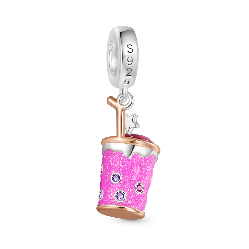 ピンクのタピオカペンダント image number 1