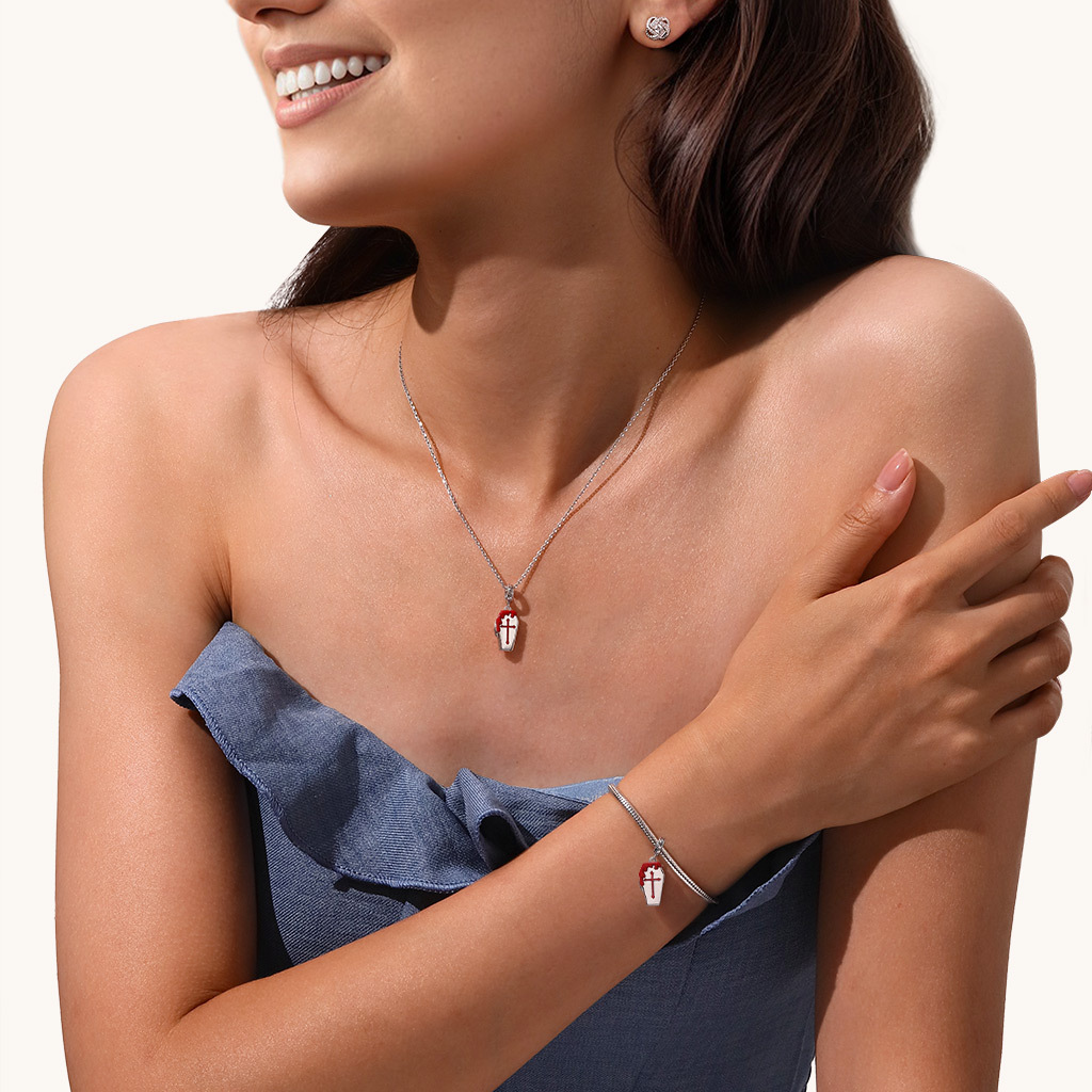 血を流す棺のハロウィンペンダント image number 4