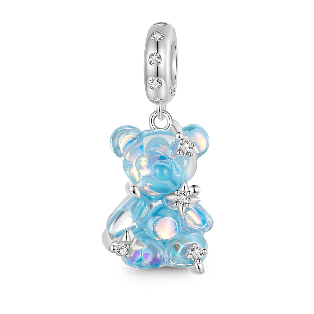 ブルー ドリーム ベア ペンダント image number 0