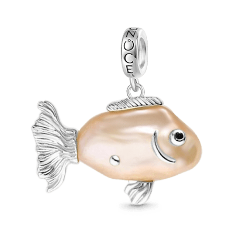 金魚 バロック パール ペンダント image number 0