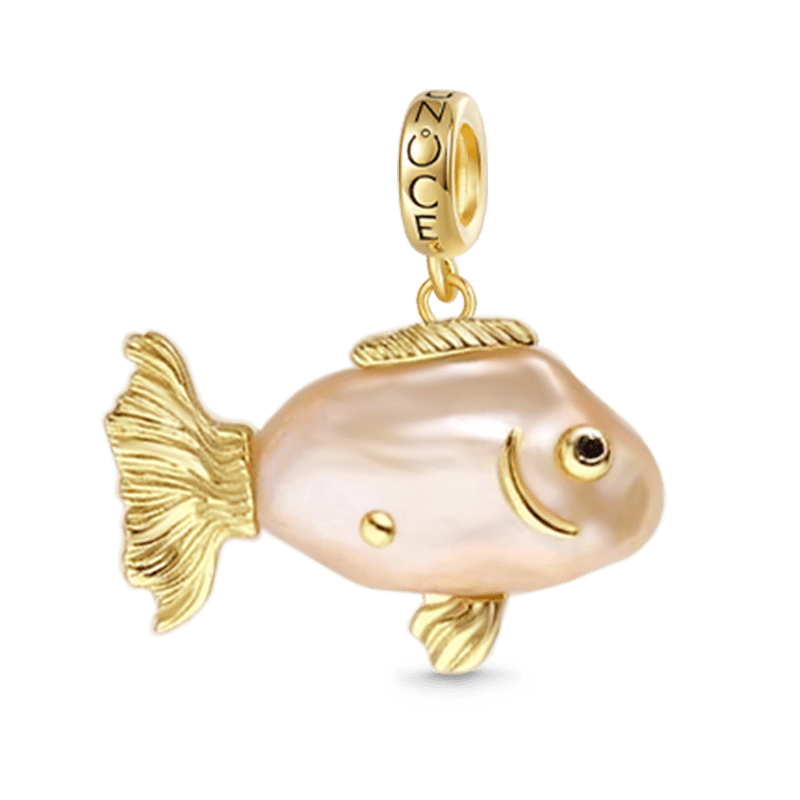 金魚 バロック パール ペンダント image number 0