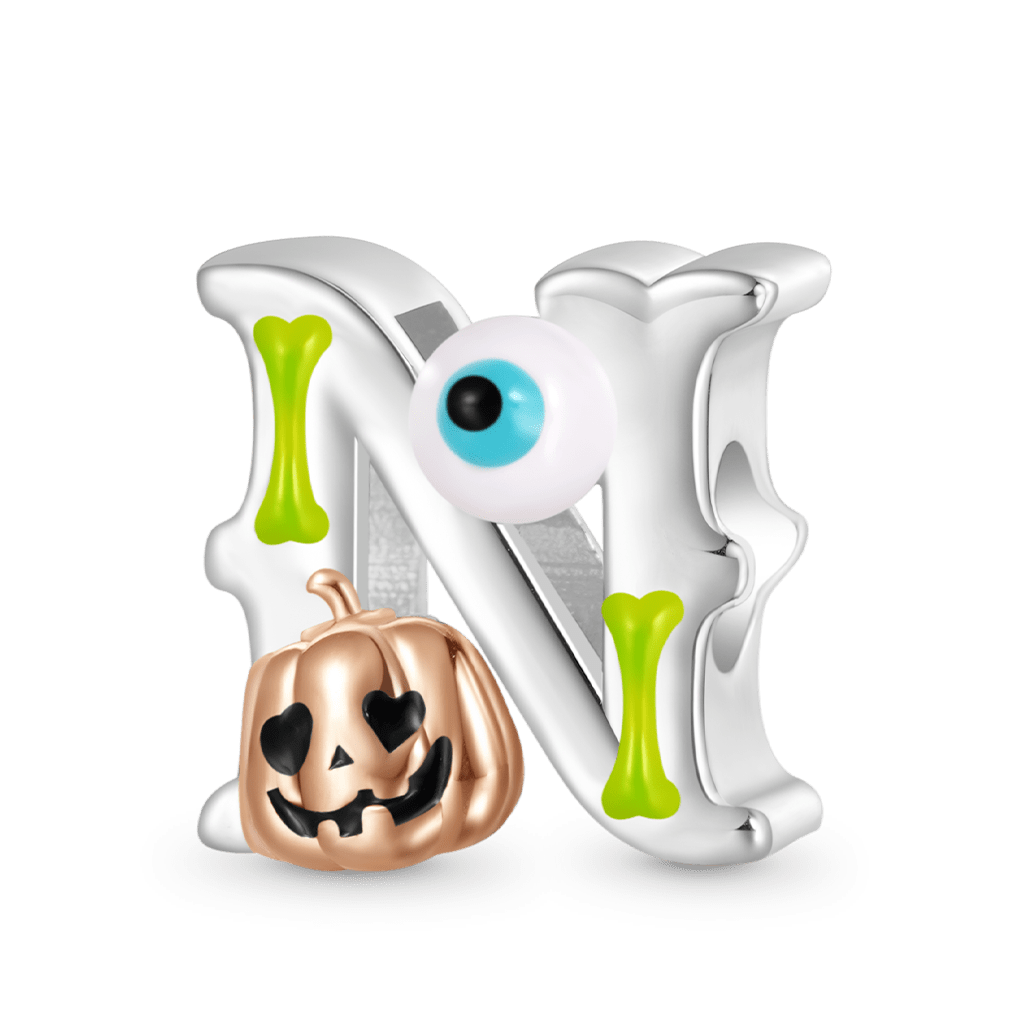 ハロウィン ホラー エレメント レター チャーム image number 0