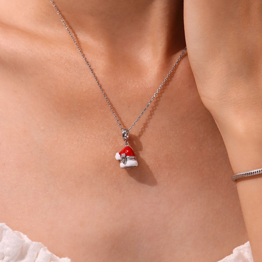 サンタハットヘラジカのペンダント image number 5