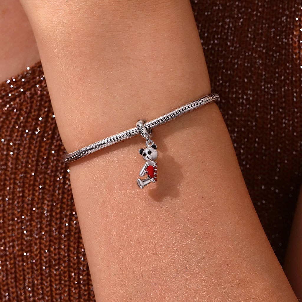 破れたクマのペンダント image number 5