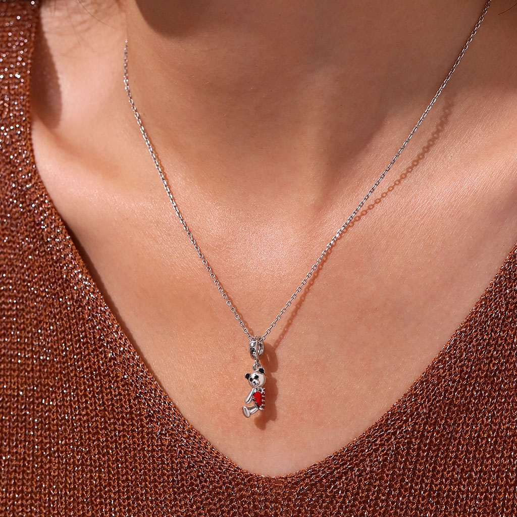 破れたクマのペンダント image number 4