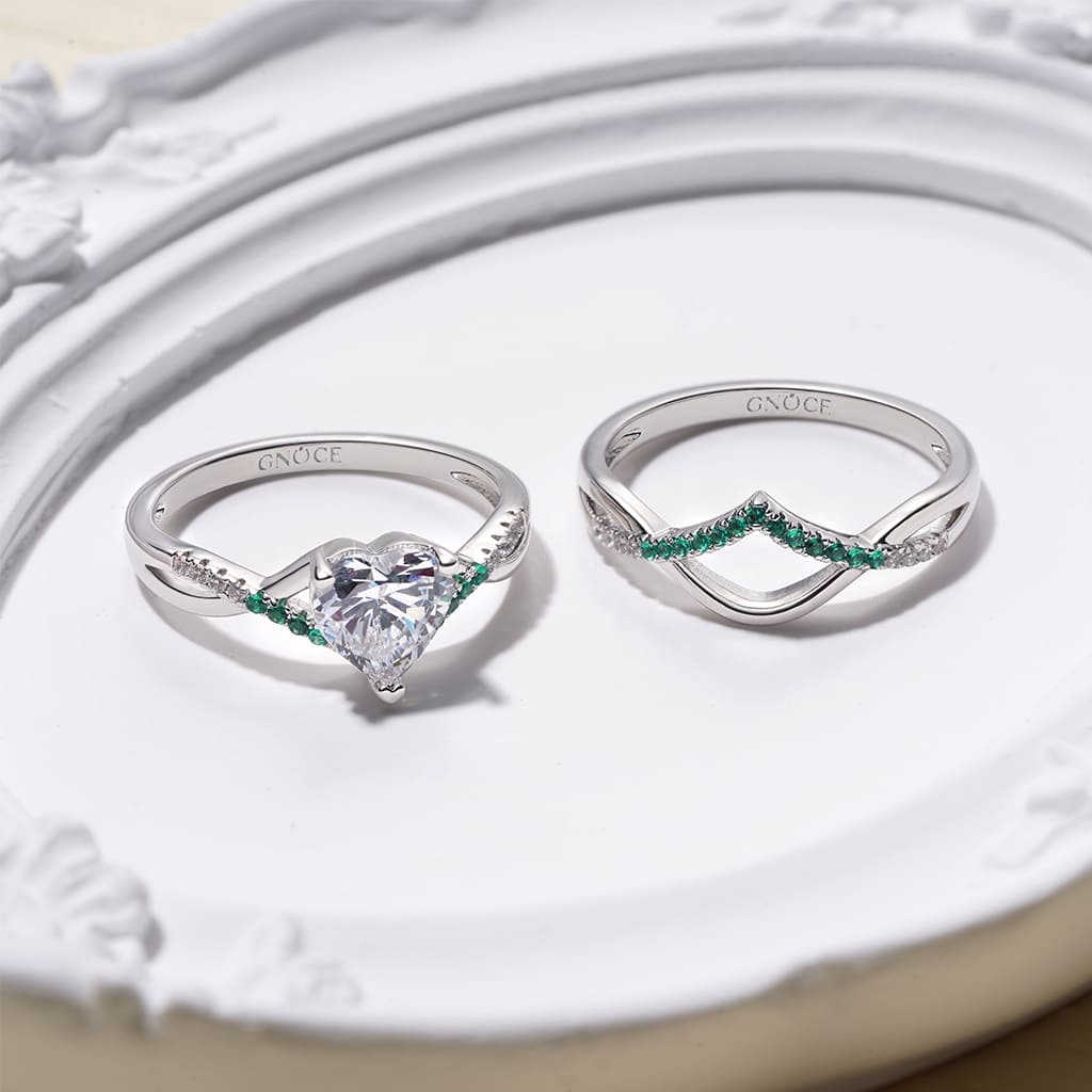 ウィッシュボーンのスタッカブルリングセット image number 2