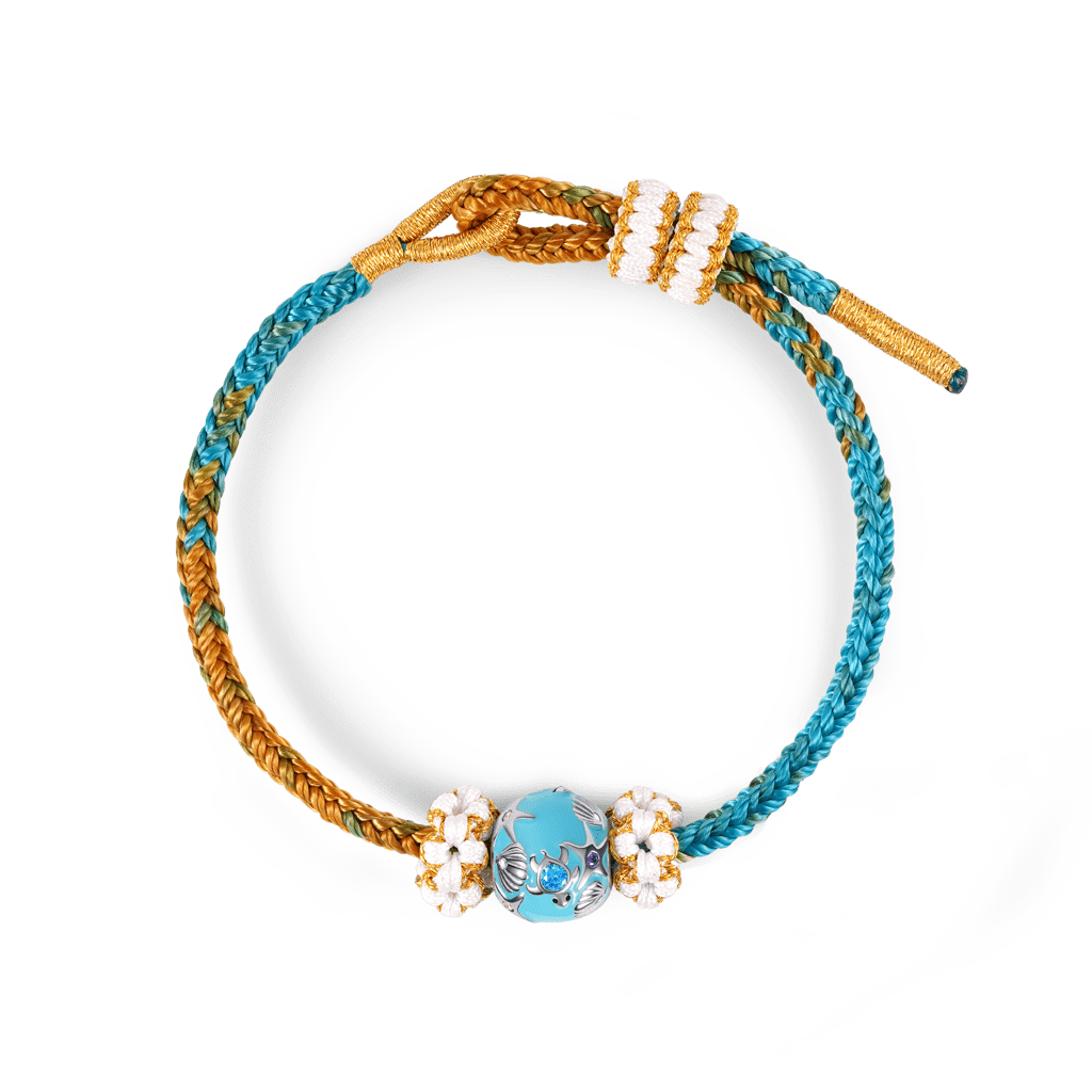 チャーム付きピーチブロッサムブレスレット image number 1