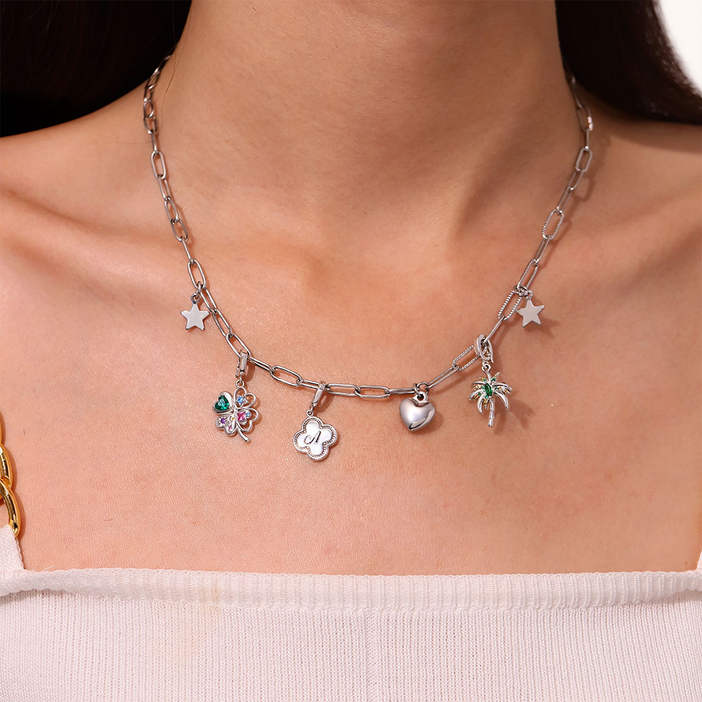 ココナッツツリークラスプクラスターチャーム image number 4