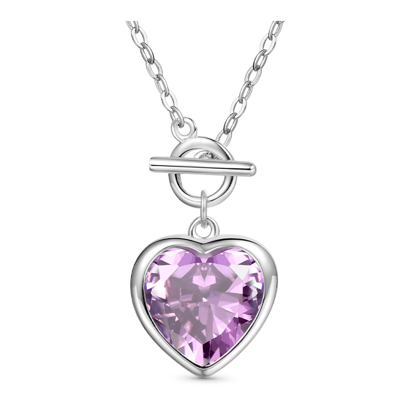 OTバックル ハートネックレス image number 0