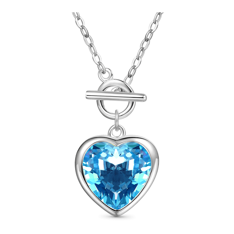 OTバックル ハートネックレス image number 0