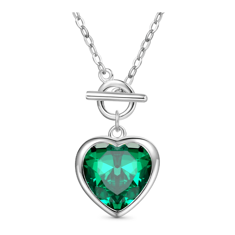 OTバックル ハートネックレス image number 0