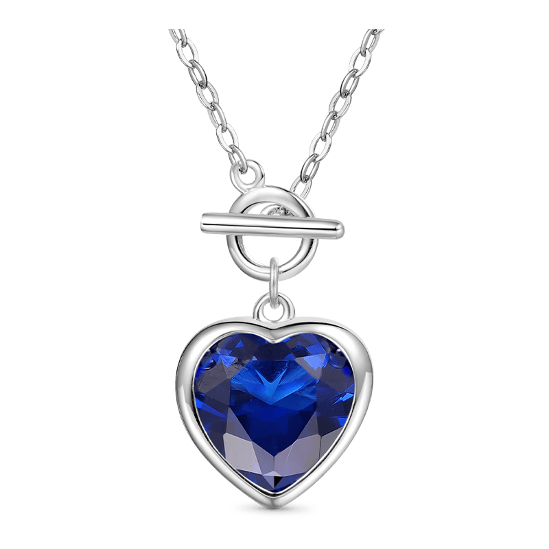 OTバックル ハートネックレス image number 0