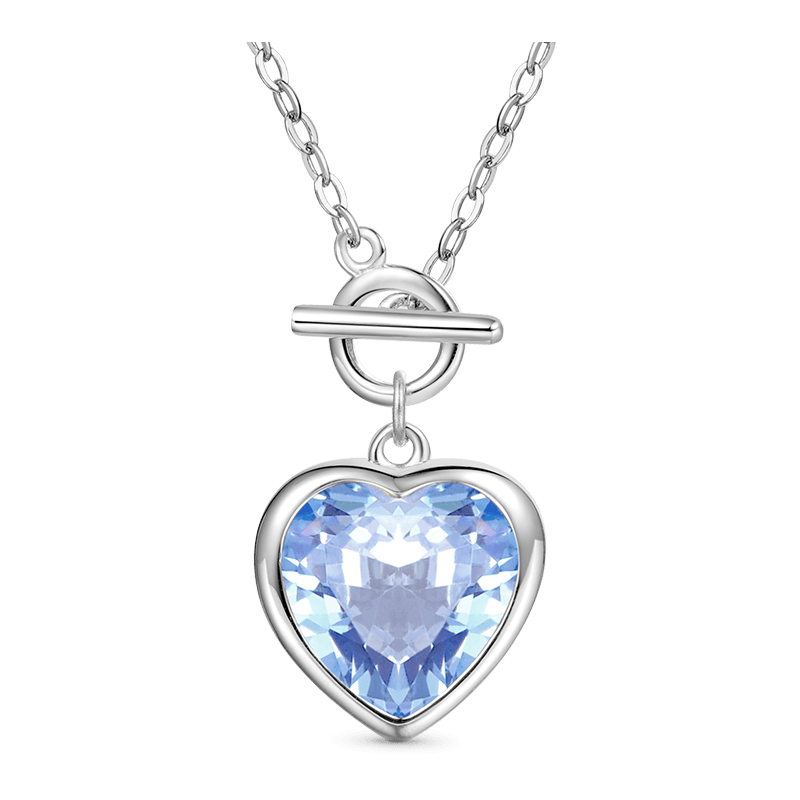 OTバックル ハートネックレス image number 0