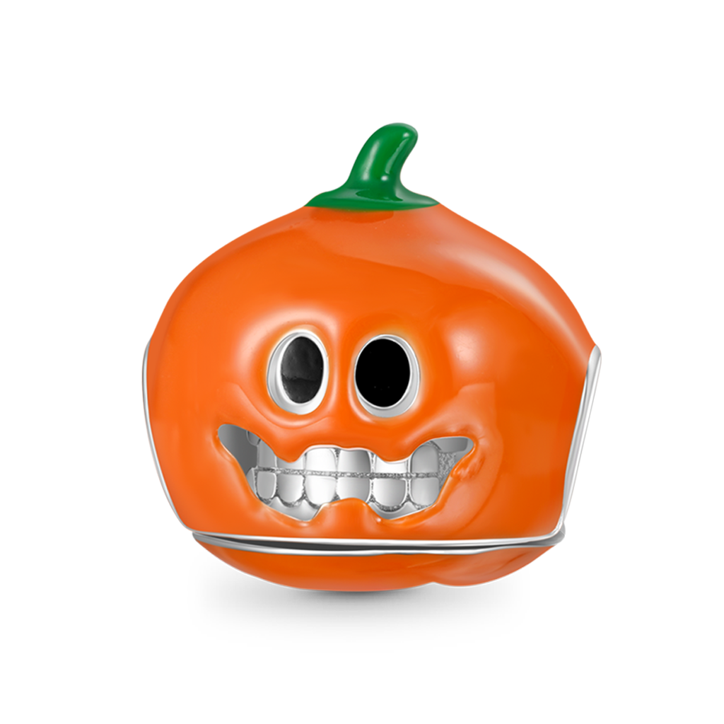 二重構造 スカル パンプキン チャーム image number 2