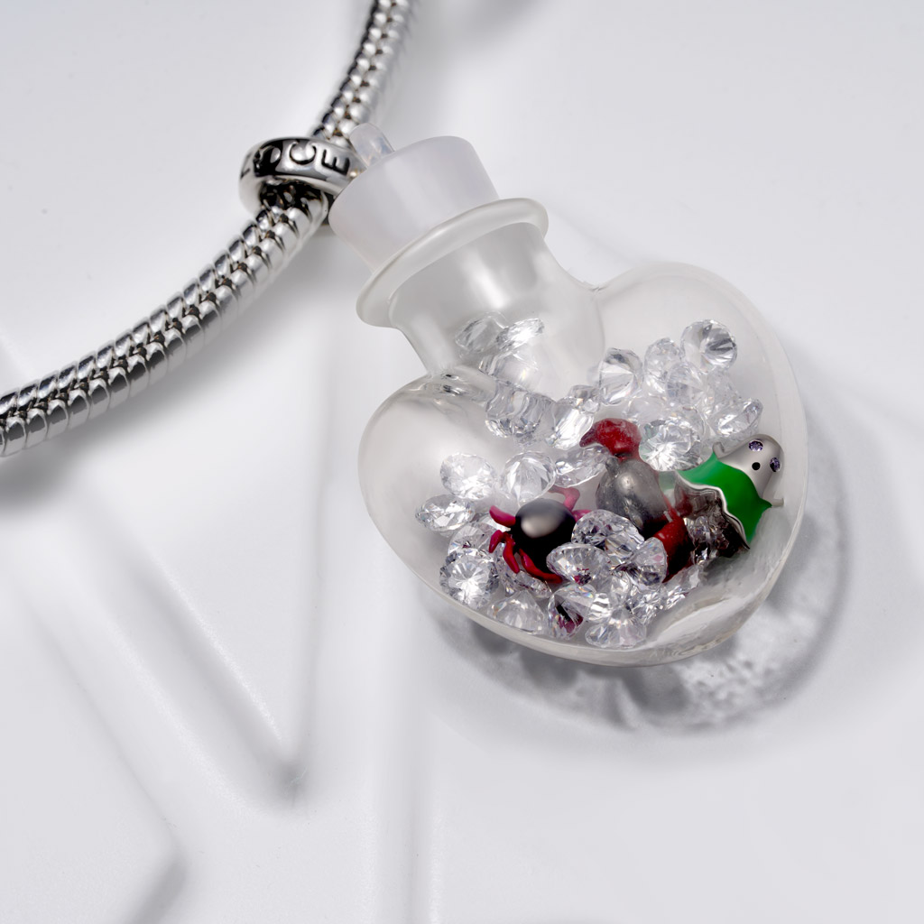 ハロウィン クイックサンド ラブボトル ペンダント image number 2