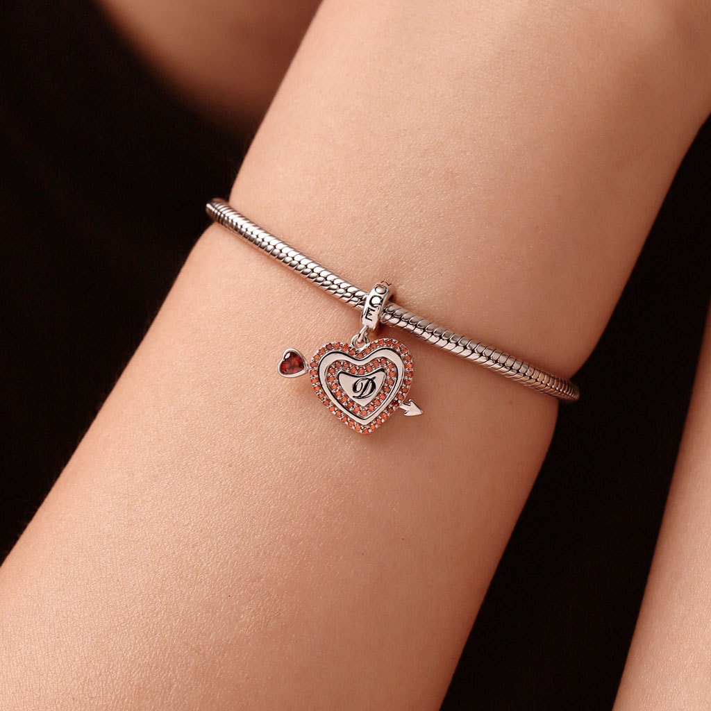 パーソナライズ ラブハートペンダント image number 6