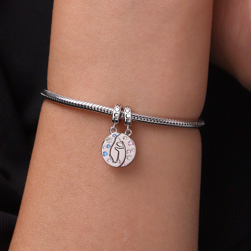 シロクマ カップル ハグ ペンダント image number 6