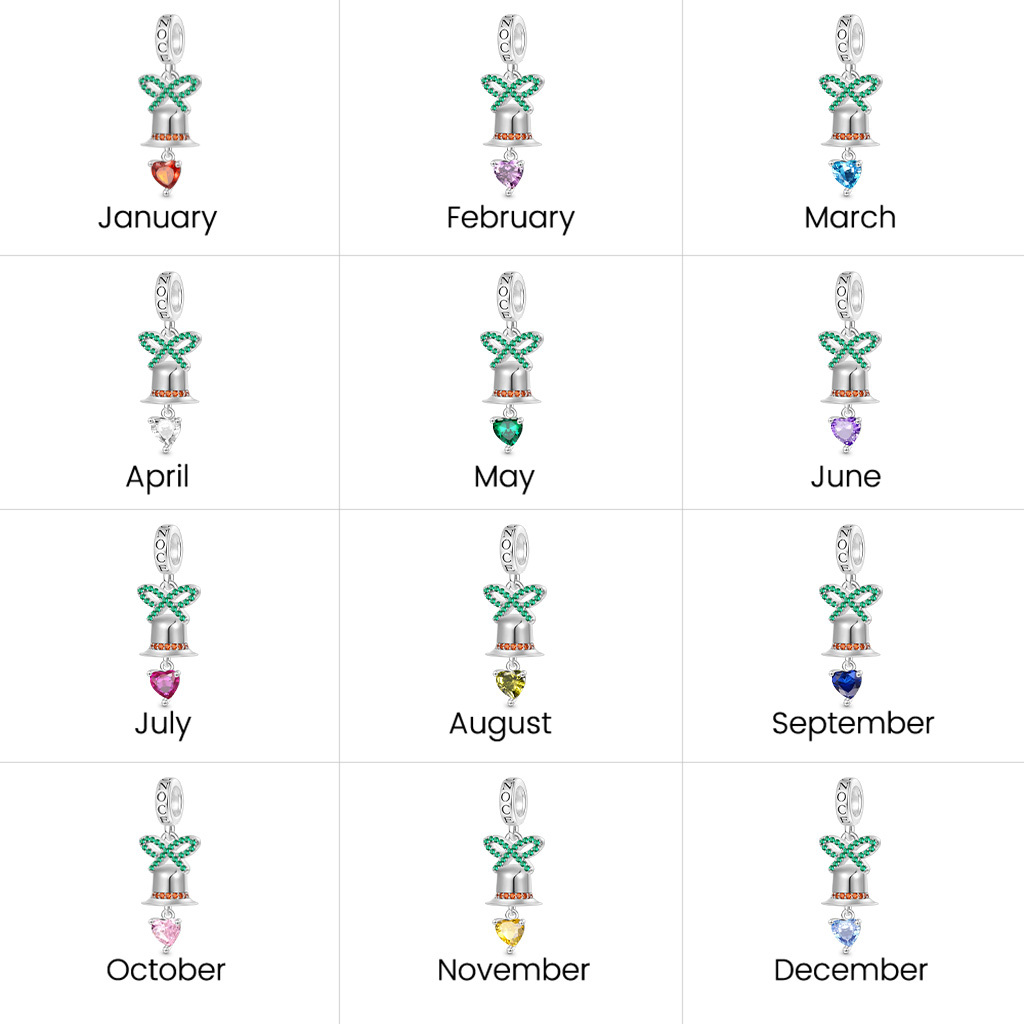 クリスマスハートベルペンダント image number 6