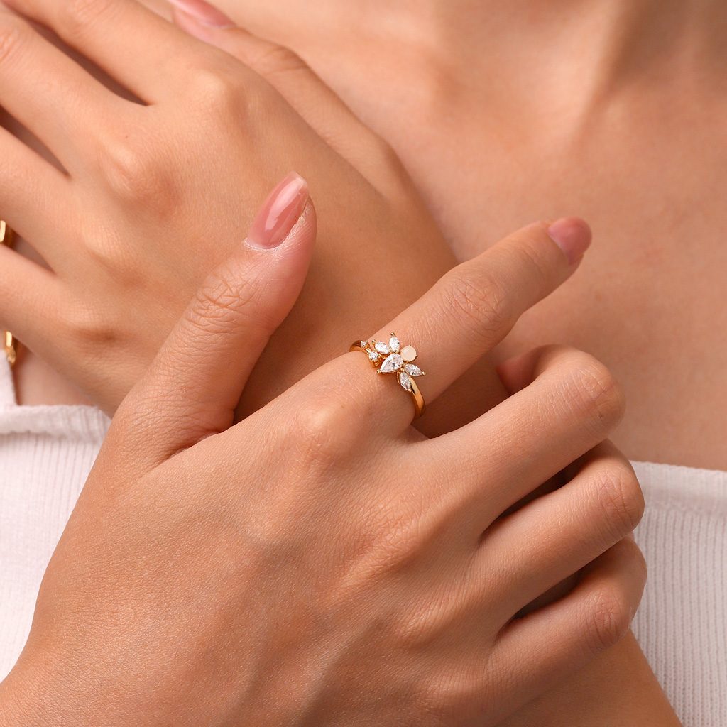 バタフライ オープン リング image number 4