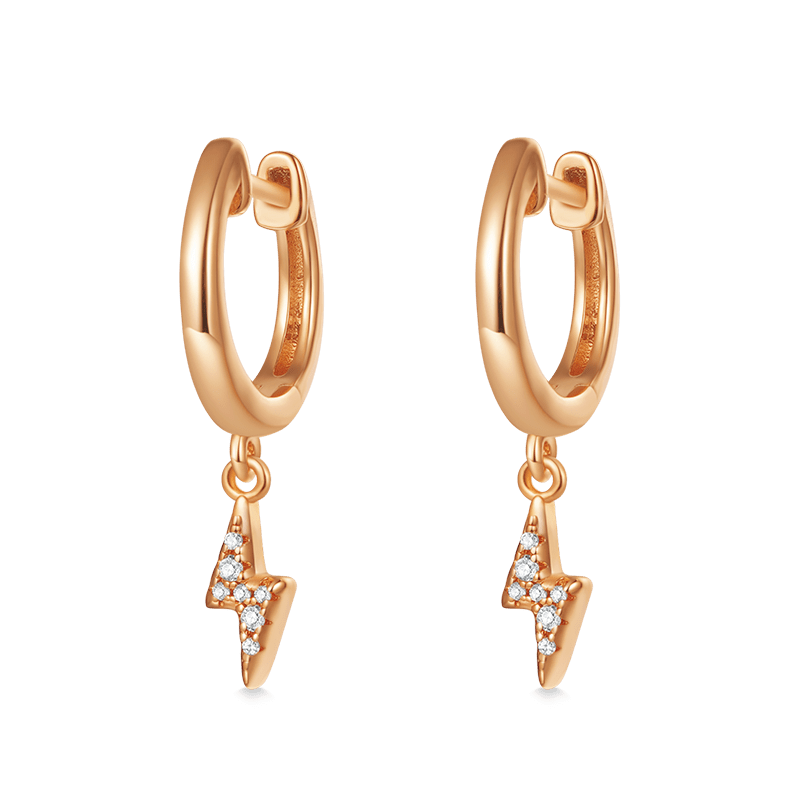 ライティングボルトダングルイヤリング image number 1