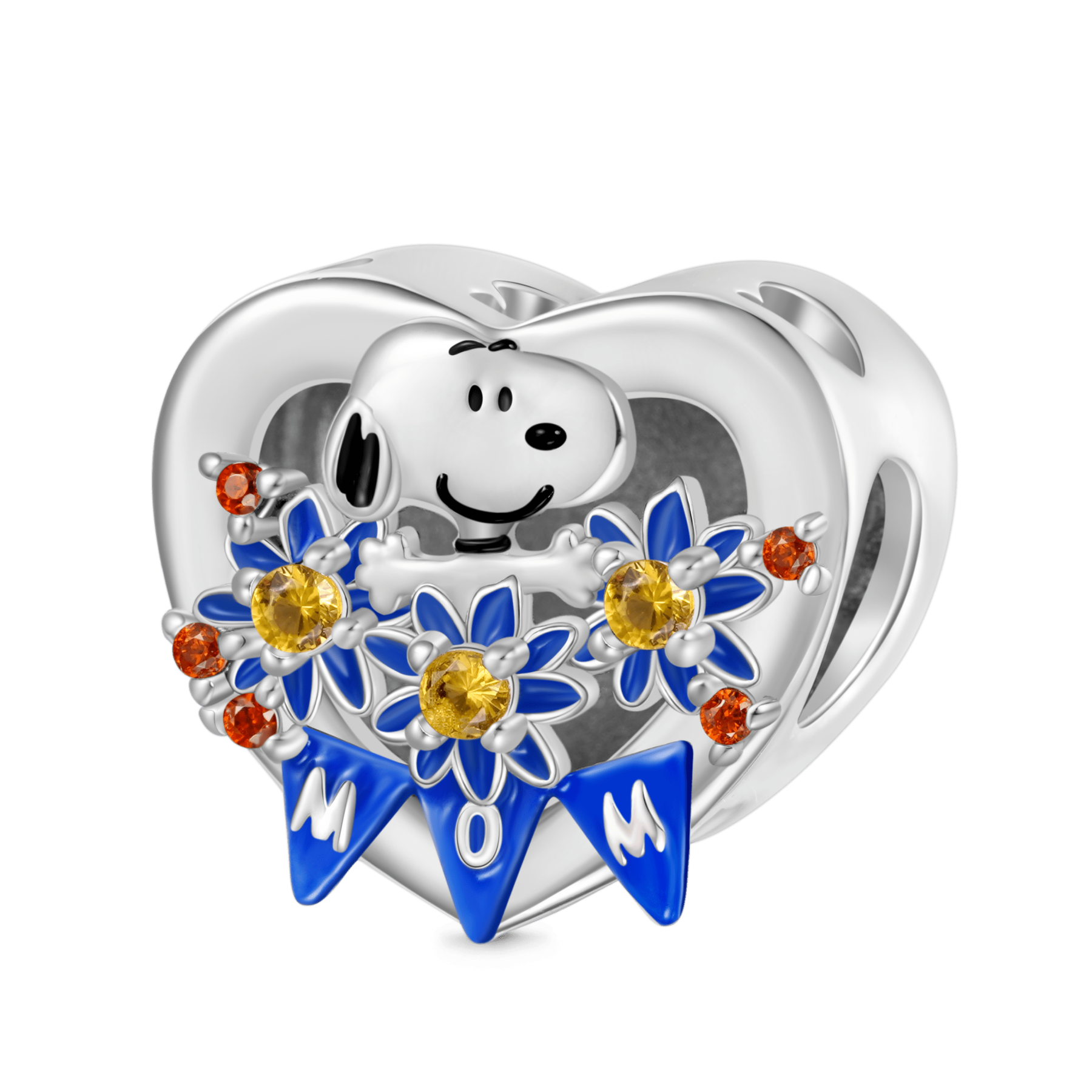 ピーナッツ「ママに花を」チャーム image number 1