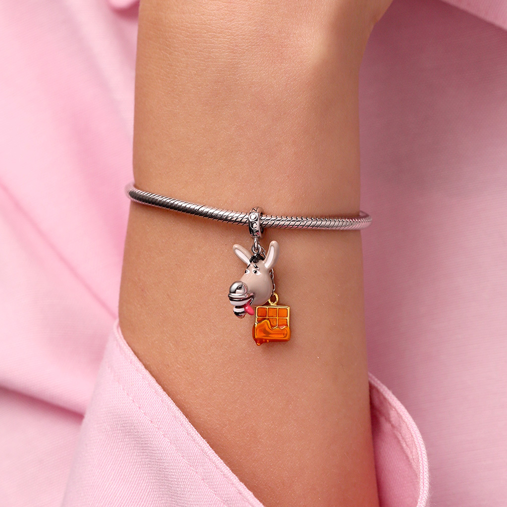 シュレックのロバのワッフル ペンダント image number 6