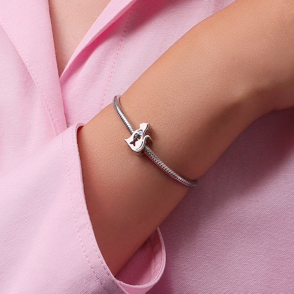 キュートな猫シルエットチャーム image number 5