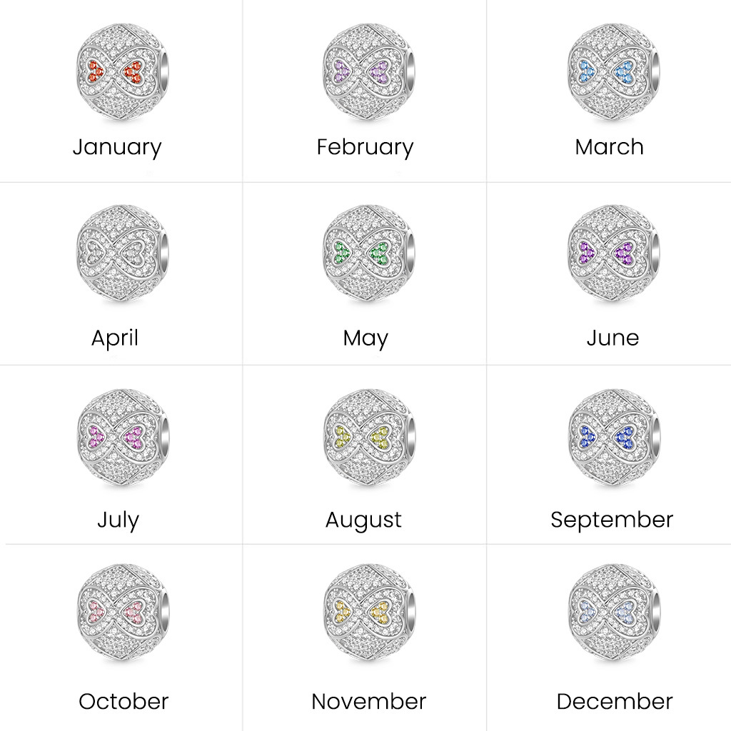 無限の愛のハート ラウンドチャーム image number 5