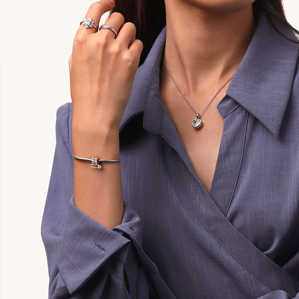 パーソナライズピンハートチャーム image number 4