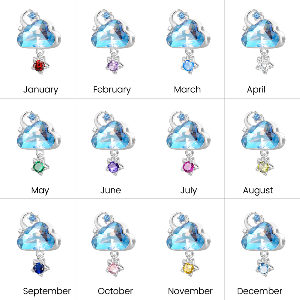 青い雲の星のチャーム image number 5