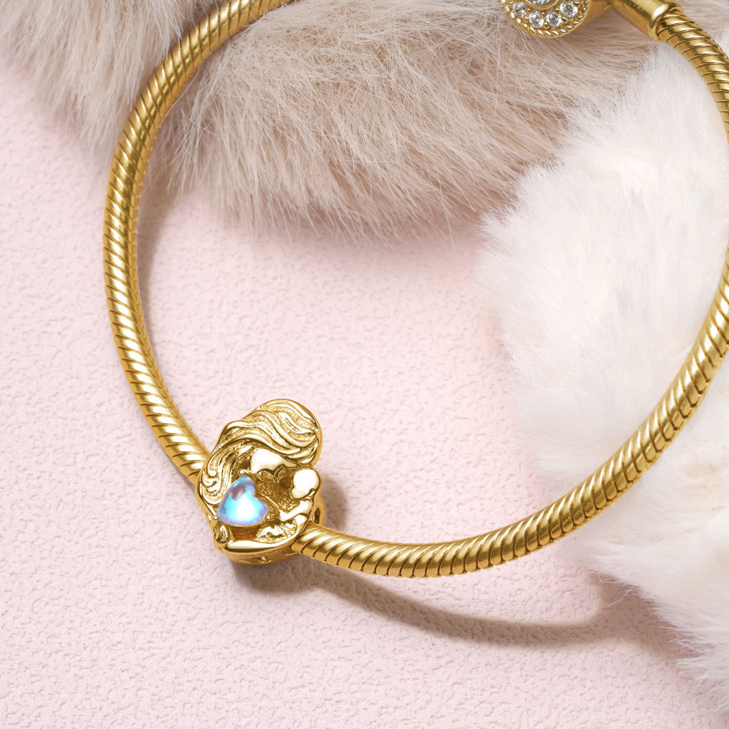 マザー＆チャイルド ムーンストーンチャーム image number 2