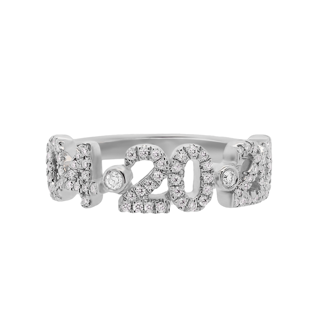 誕生石付きダイヤモンドパヴェデートリング image number 4