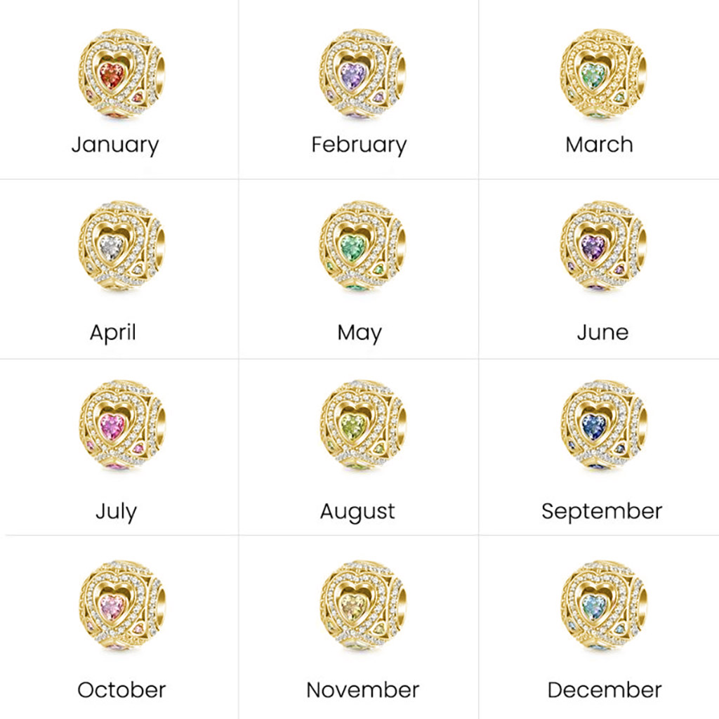 18Kゴールドメッキ インフィニットラブ ラウンドチャーム image number 2