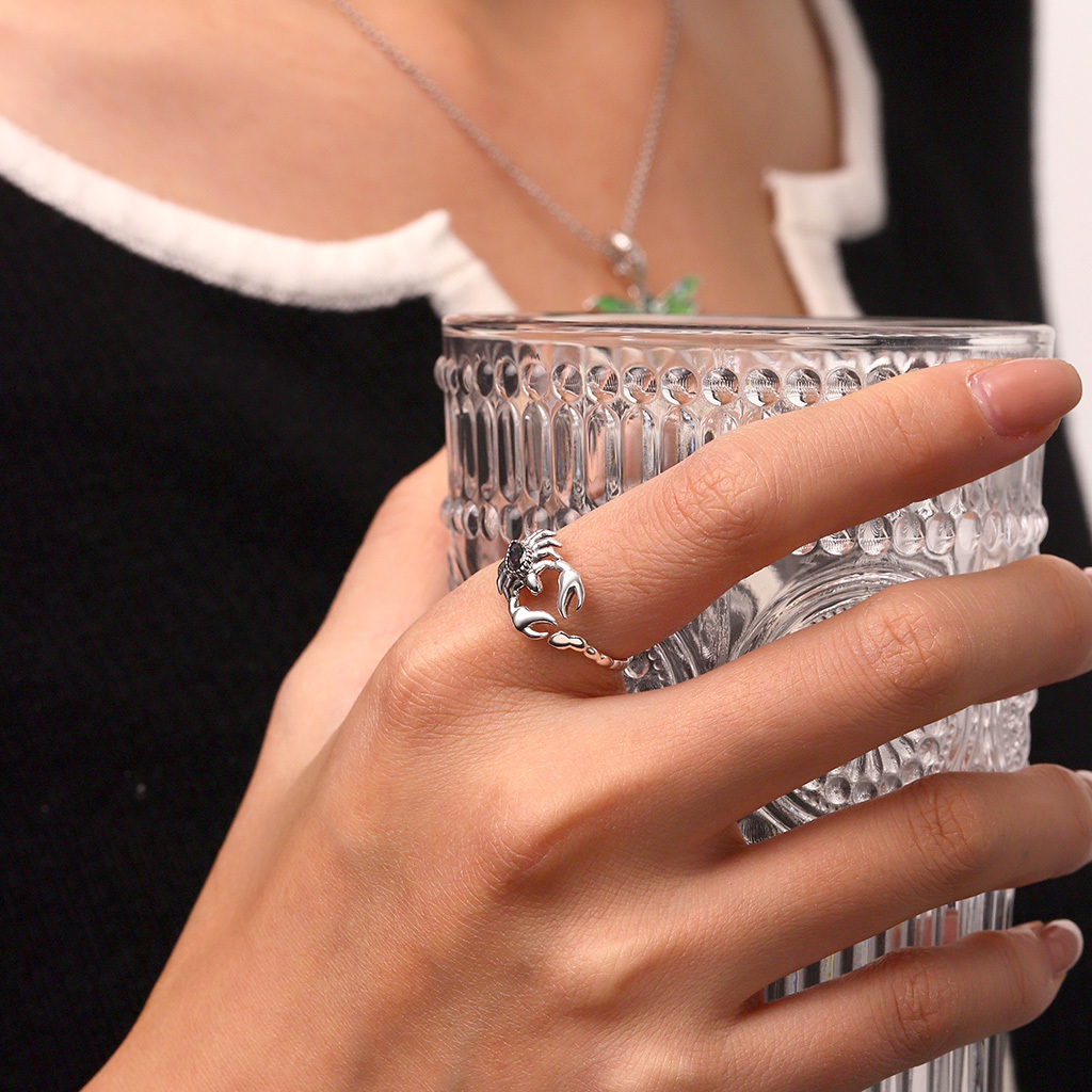 ヴィンテージ スコーピオン オープンリング image number 3