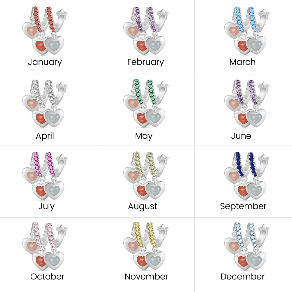 ハート型 蓄光ペンダント image number 3