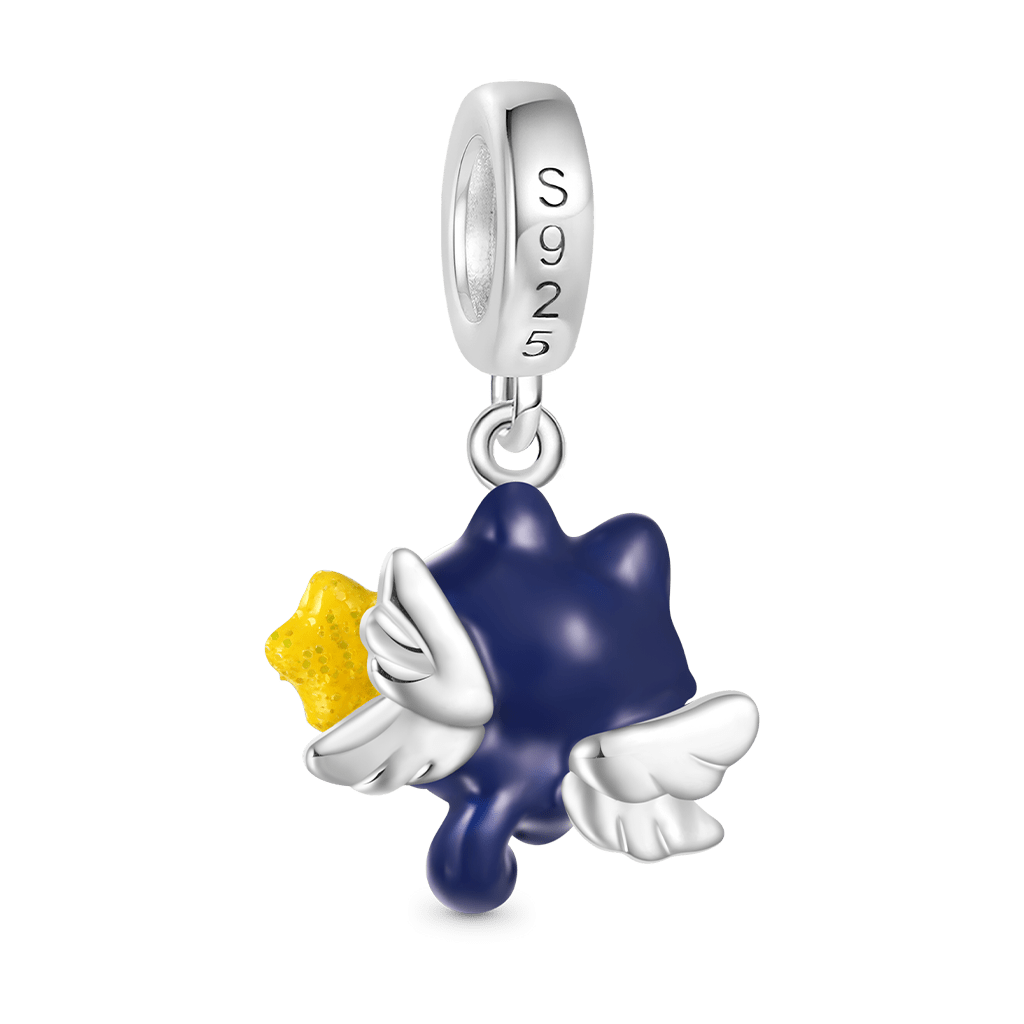 黒猫タピオカのペンダント image number 1