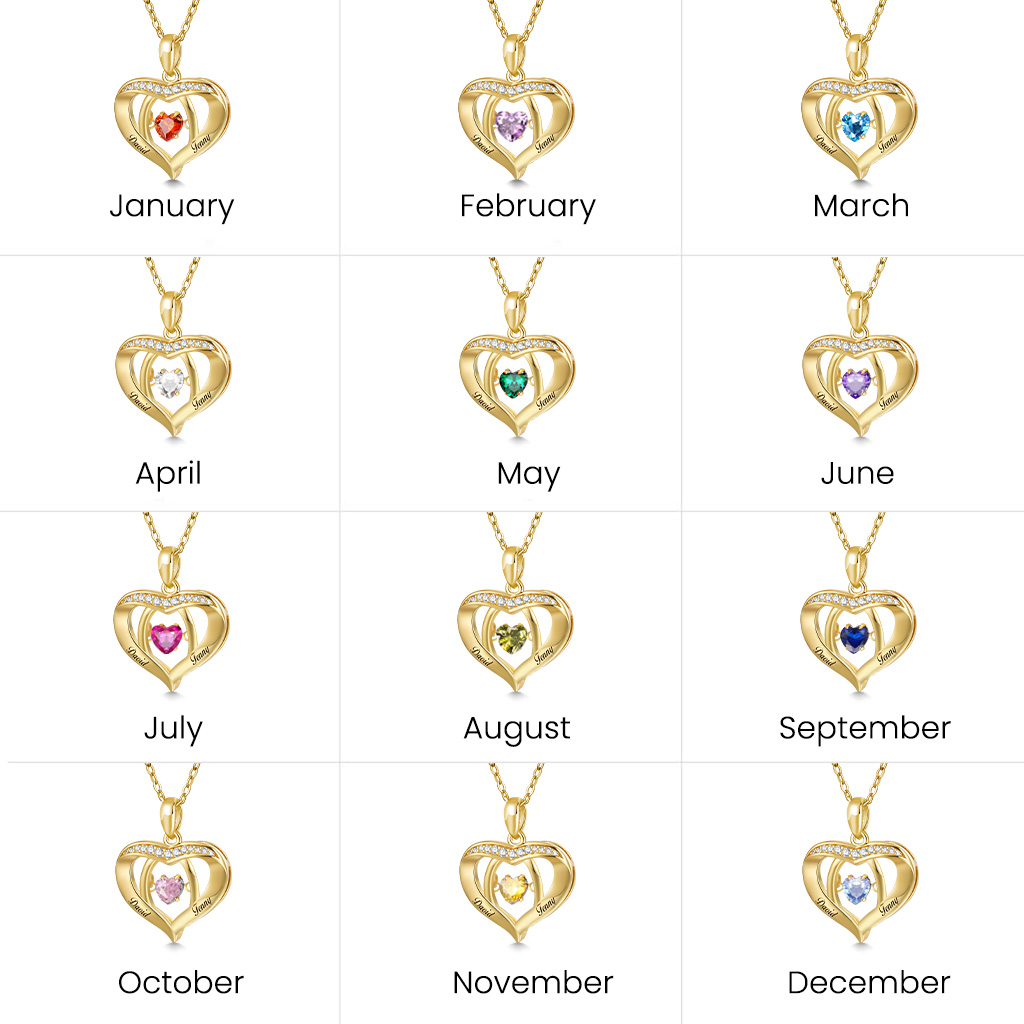 永遠に一緒にハートネックレス image number 3