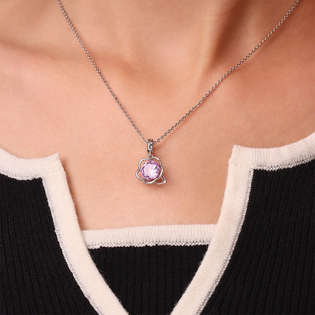 ローズカットフローラルペンダント image number 5